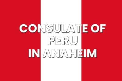 Consulate of Peru in Anaheim, California