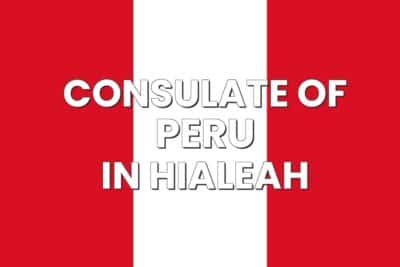 Consulate of Peru in Hialeah, Florida